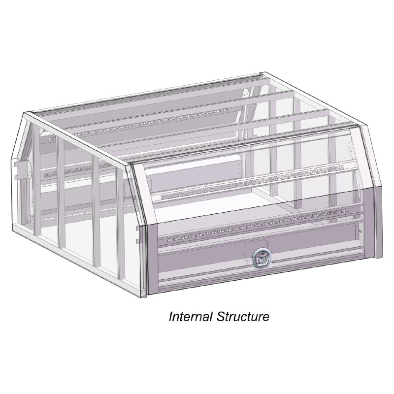 1600L Two Door Canopy