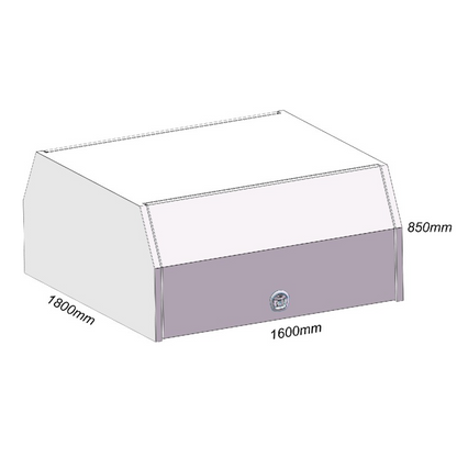 1600L Two Door Canopy