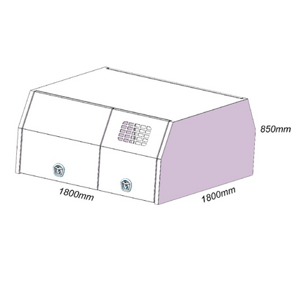 1800mm Dog Boxes